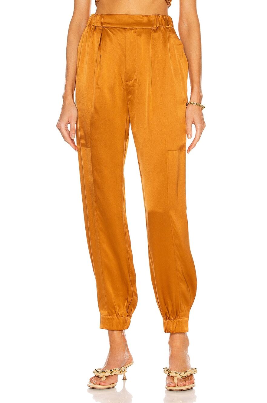 Nicholas Relaxed Brown Neha Jogger Size 4 Pants